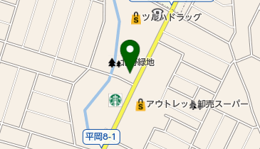 北野しらかば整骨院の地図画像