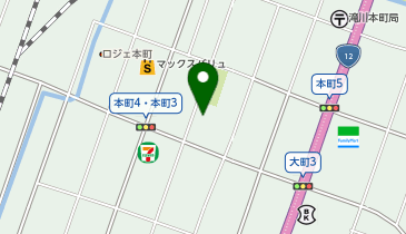 滝川市役所コミュニティ施設本町地区コミュニティセンターの地図画像