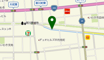 リフレッシュアパートメントの地図画像