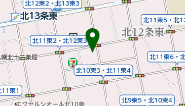 日本調剤 北十一条調剤薬局の地図画像