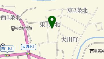 十勝骨材共販協同組合の地図画像