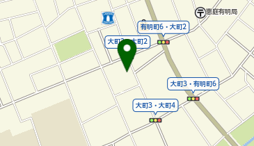 手打そば魚峰庵の地図画像