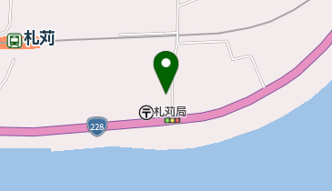 渡島西部広域事務組合木古内消防署 札苅機械器具置場の地図画像