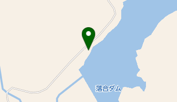 赤井川村役場 落合ダムの地図画像