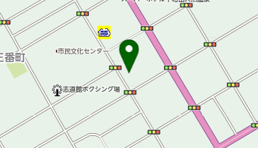 クリーニングのブルースター 十和田の地図画像