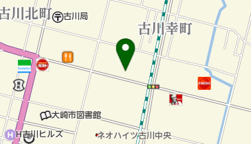 ブルーグラウンドの地図画像