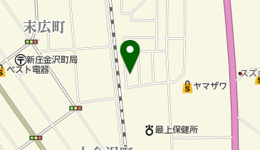 訪問看護ステーション新庄の地図画像