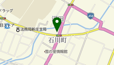 美容室ピースの地図画像