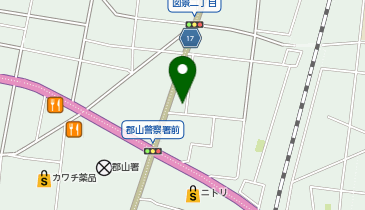 アップル郡山図景店の地図画像