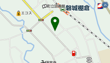 ヤマハ音楽棚倉教室の地図画像