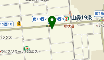 デイサービスまごころ山鼻の地図画像
