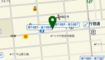 松木商店の地図画像