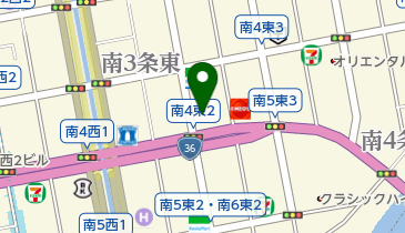 丸惣河関株式会社業務用卸部の地図画像