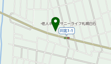 株式会社札幌タック自動車 厚別通り店キャンパスの地図画像