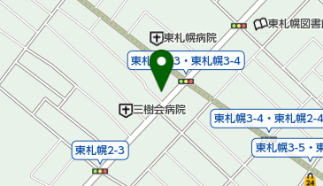 ヘアーサロンアオキの地図画像