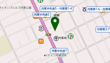 はな治療室の地図画像