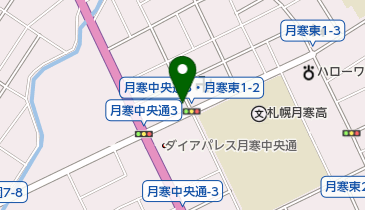 サンレイク調剤薬局月寒中央店の地図画像