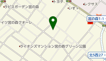 美容健康流通センターの地図画像