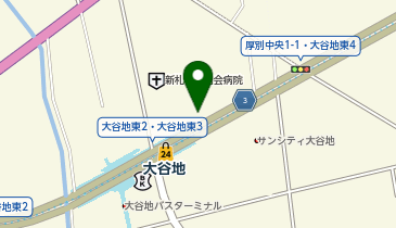 お宝本舗えびすや大谷地店の地図画像
