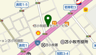 明治安田生命保険相互会社苫小牧営業所の地図画像