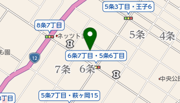 落合仏壇仏具店の地図画像