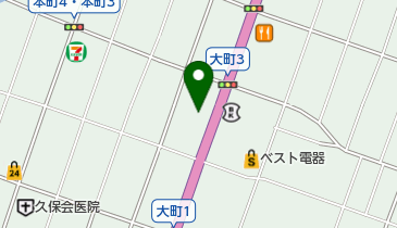 中国料理松野の地図画像