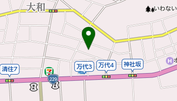 スナック未来の地図画像