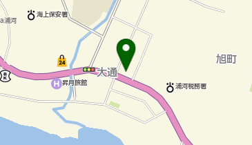 ecoネット浦河の地図画像