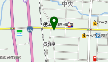 フィッシングショップMAXの地図画像