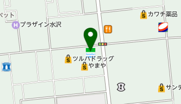 たい夢水沢店の地図画像