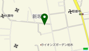 理容室トミタの地図画像