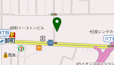 カミ商事株式会社仙台営業所の地図画像