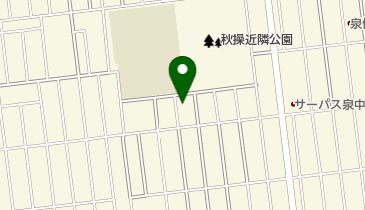 泉学童クラブの地図画像