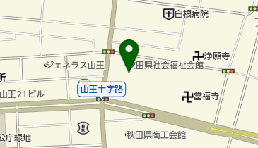 社会福祉法人秋田県社会福祉協議会の地図画像