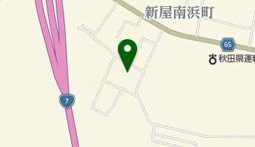 秋田市役所 福祉保健部 秋田市南浜地域活動支援センターの地図画像