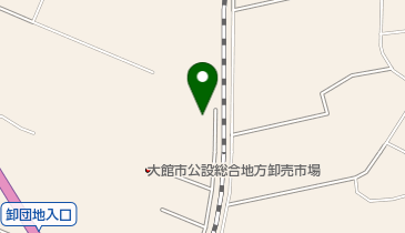 桜紙業包装用品株式会社大館支店の地図画像