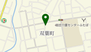 双葉卓球クラブの地図画像