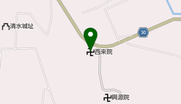 西来院の地図画像