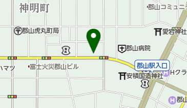 郡山麻雀愛好会の地図画像