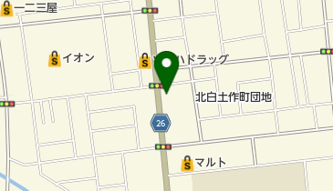 囲碁サロン天元の地図画像