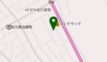 浜田接骨院の地図画像