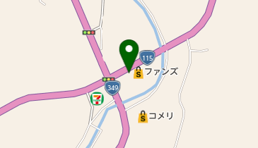 花季 ファンズ霊山店の地図画像