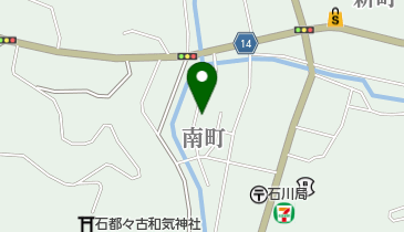 石川自治センターの地図画像