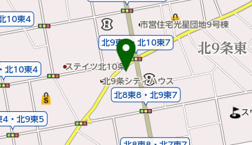 理容館さとうの地図画像