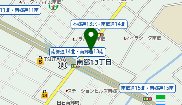 ヘアーズライリーの地図画像