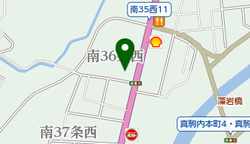 ろまん亭石山通り店の地図画像