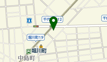 美容室イナバの地図画像