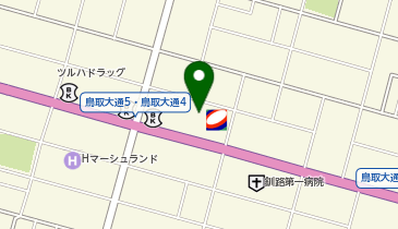 カーギャラリークシロの地図画像