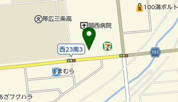 ホットストアの地図画像