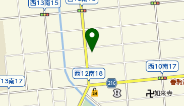在宅マッサージ治療院寿楽 帯広店の地図画像